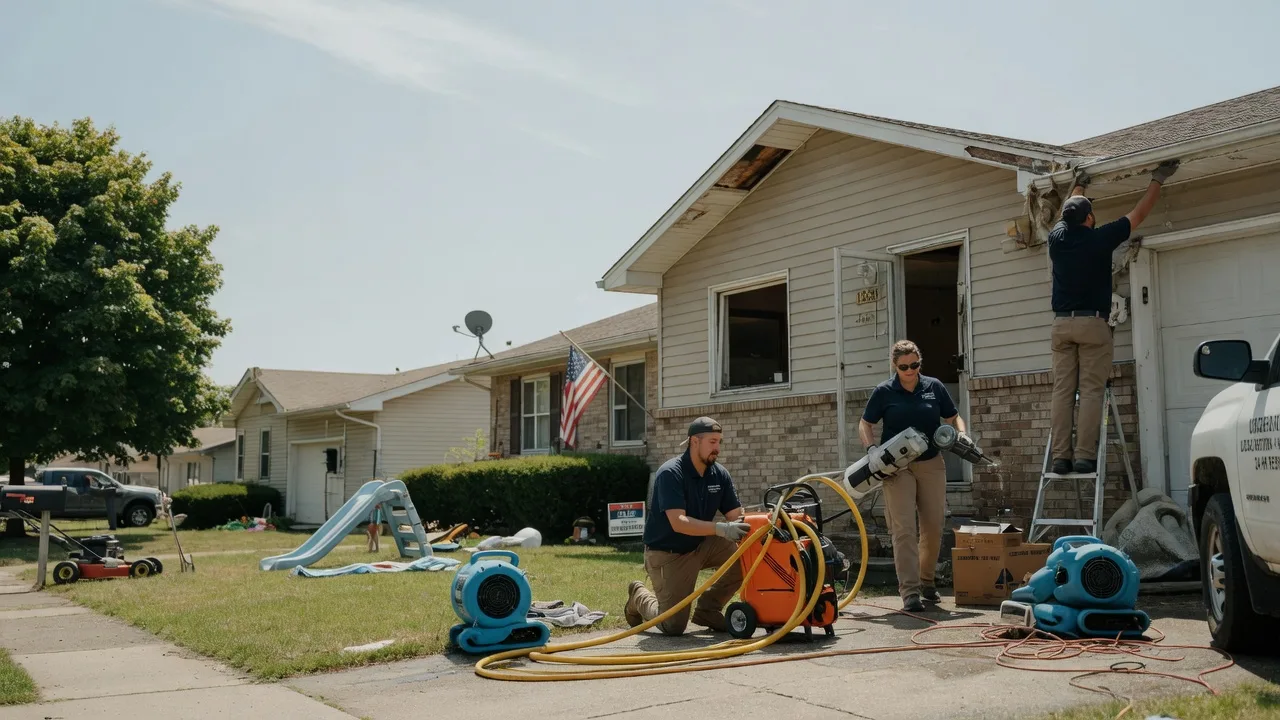 Water Damage Restoration in Huntsville, OH near me